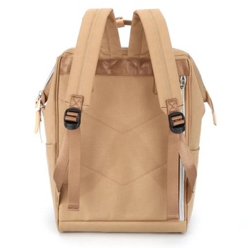WRO Damski plecak szkolny Himawari HM1882 na laptopa 15,6 CORDURA camelowy