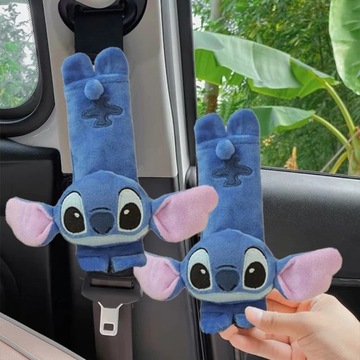 Чехлы на ремни безопасности Disney Stitch, чехлы для детей