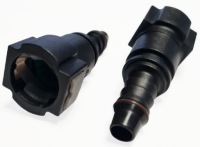 Купити З'єднувач трубка швидкороз'єм пального 10mm на 10mm, фото thumb