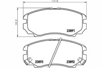 фото thumb №10, Тормозные колодки ham. hyundai sonata kia magentis