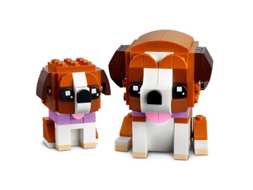 LEGO 40543 BrickHeadz — Бернардин / Св. Бернар