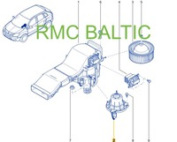 фото thumb №14, Новый оригинальный номер моторчик вентилятор обдув renault koleos i 27381jy00a