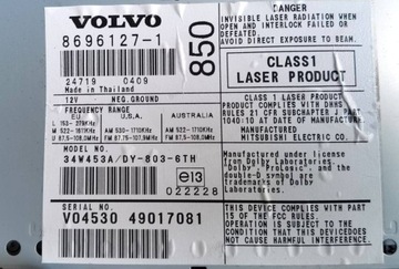 фото thumb №7, Радио автомобильные volvo s60 рестайлинг 2005 8696127