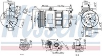 фото thumb №8, Компрессор кондиционера - nissens 890639