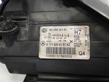 фото thumb №9, Mercedes slk r171 171 лампа ліва звичайна h7