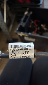 фото thumb №3, Клемма минусовая renault twingo iii 240801694r