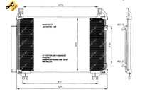 фото thumb №1, Конденсатор кондиционера toyota yaris 06- 1,0 nrf