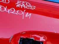 фото thumb №4, Ford fiesta mk7 lift 2012-2017 3d дверь правое race red