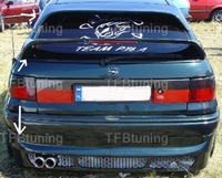 фото thumb №3, Спойлер накладка бампера зад astra 1 f hb tfb тюнинг