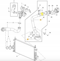 Turbo шланг интеркулер opel insignia 1.6 t Цена, фото thumb