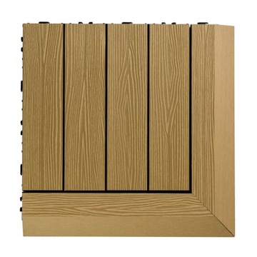 3D Композитная Терраса Для Террасы Медовый Тик 30 x 30 x 2,5 см
