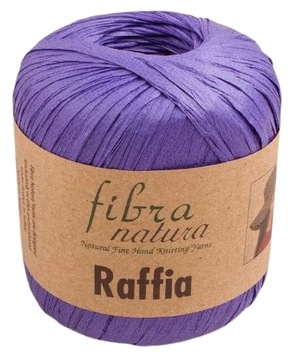 Рафия Fibra Natura 116-08 фиолетовый