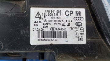 фото thumb №14, Лампа левый перед eu ксенон audi a6 c6 рестайлинг 4f0941003cp