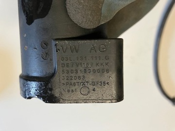 фото thumb №7, Шланг труба штуцер turbo 2.0 tdi 170 km cgl cglb audi q5 8r 03l131111g