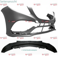 фото thumb №10, Bodykit комплект бамперов do mercedes gle w166 2015 - 2019 стиль amg
