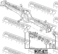 фото thumb №9, Підшипник задній піввісь набір ford ranger et 2006-2011 eu febest