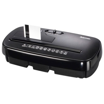 Шредер на 9 листов Hama Basic S8CD CD DVD нарезка на полоски 6 мм P-1 11 л