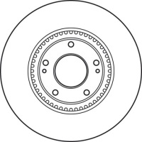 Купити Диск гальмівна trw df4957s, фото thumb