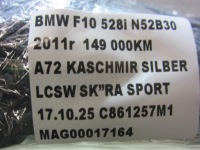 Bmw f10 f06 жгут pdc датчики парковки задние задний  kaschmir a72 9336380 с Разборки, фото thumb