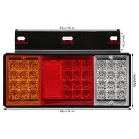 фото thumb №9, Пара задній лампи 12v 44 діоди led замінник dla serii w isuzu elf 3m