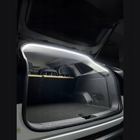 фото thumb №13, Освітлення led стрічка капота двері автомобіль транспортний засіб білий