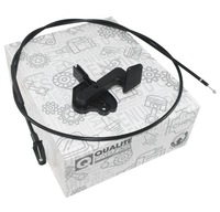 фото thumb №1, Трос + кронштейн ручка відкривання капот audi a4 b6 b7