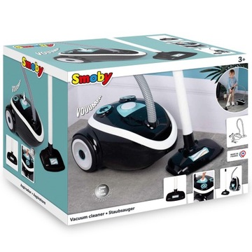 ПЫЛЕСОС SMOBY С РЕАЛИСТИЧЕСКИМ ЗВУКОМ ДЛЯ ДЕТЕЙ, УПРАВЛЯЮЩИХ ПЫЛЕСОСОМ