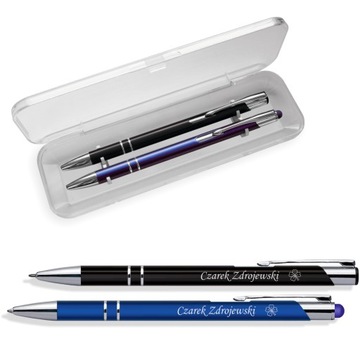 ZESTAW Touch Pen i Cienkopis SLIM etui GRAWER ZS05