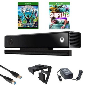 KINECT 2.0 XBOX ONE S X + РУЧКА + 2 СПОРТИВНЫЕ ИГРЫ + SHAPE UP | ТРЕНИРУЙТЕСЬ ДОМА!