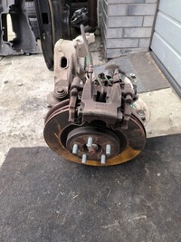 фото thumb №12, Jaguar f-pace range rover velar l560 поворотный кулак рычаги ступица задняя l + p