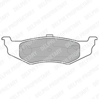 фото thumb №2, Lp1515 delphi гальмівні колодки гальма chrysler pt