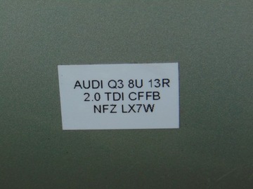 фото thumb №7, Бампер зад задній audi q3 8u 11- lx7w