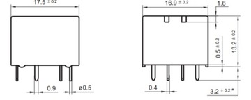 [1шт] Реле HFKD =V23084-C2001-A403(-A303)