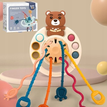 Сенсорная игрушка Монтессори для прорезывания зубов