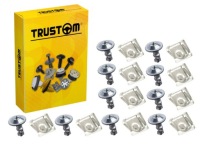 фото thumb №1, 10x пластина + болт клипса защита двигателя opel astra j k insignia a zafira