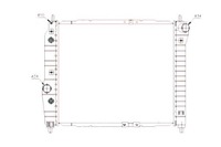 фото thumb №1, Nrf радиатор двигателя chevrolet aveo / kalos