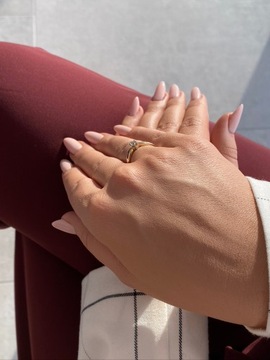 Два -корровое золотое классическое обручальное обручальное кольцо с Diamond 0,18CT