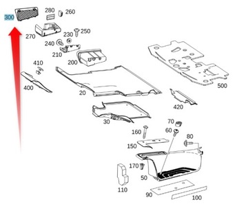 фото thumb №1, Накладка входи mercedes sprinter a91068641009051