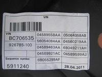 фото thumb №7, Dodge durango iii 11-22 механизм стёкла перед переднее левый правые подъемник