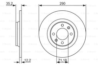 фото thumb №3, Гальмівні диски гальмівні колодки задня bosch citroen ds3