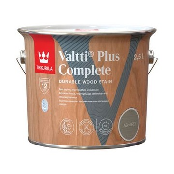 Tikkurila Valtti PLUS Complete 2,5л ПЕПЕЛЬНО-СЕРЫЙ