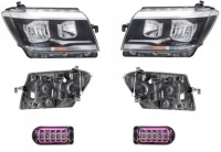 фото thumb №1, Фара лампа vw crafter 17- hella l+p