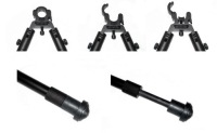 Оружейный упор Германия BIPOD Алюминиевый зажим регулировка BB3