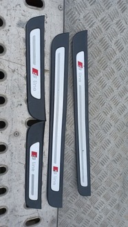 фото thumb №1, Планки накладки пороговые s-line audi a7 4g комплект