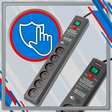 ПОЛОСКА ЗАЩИТЫ 6G BRENNENSTUHL 19.500A