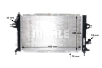 Купить Радиатор двигателя воды opel astra h astra h classic astra h gtc, фото thumb