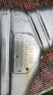 фото thumb №4, Mercedes s w221 221 гаситель выхлоп труба комплект 4matic a2214914500