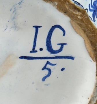 ВАЗА, Делфт 18 века, ЯН ГААЛ 1710/20