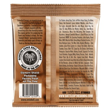 Струны для акустической гитары 13 Phosphor Bronze Ernie Ball EB 2144, 13-56
