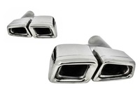 фото thumb №1, Наконечники mercedes w221 05-11 хром look amg